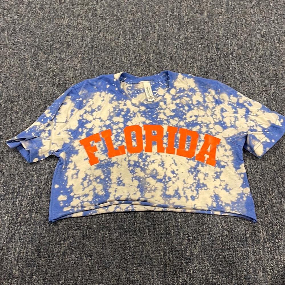 University of Florida Gators Cropped Tee Size small
